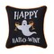 Halloween Ghost Spirits Petite Humorous Accent Pillow 10" x 10"